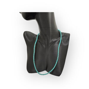 Women's Unbranded Turquoise Beaded Necklace One Size